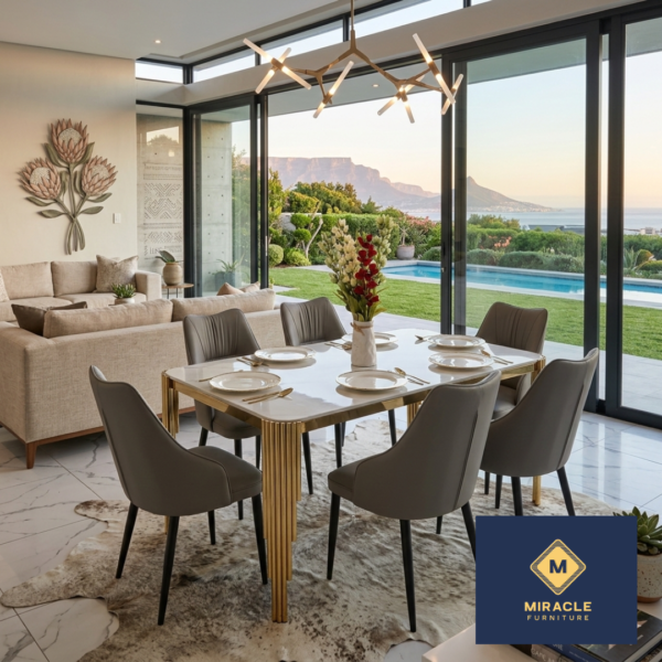 Miracle Furniture II 6 Seater Dining Set