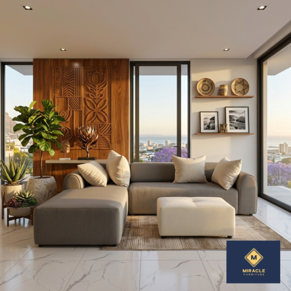 Miracle Furniture II L-Shape Lounge Suite